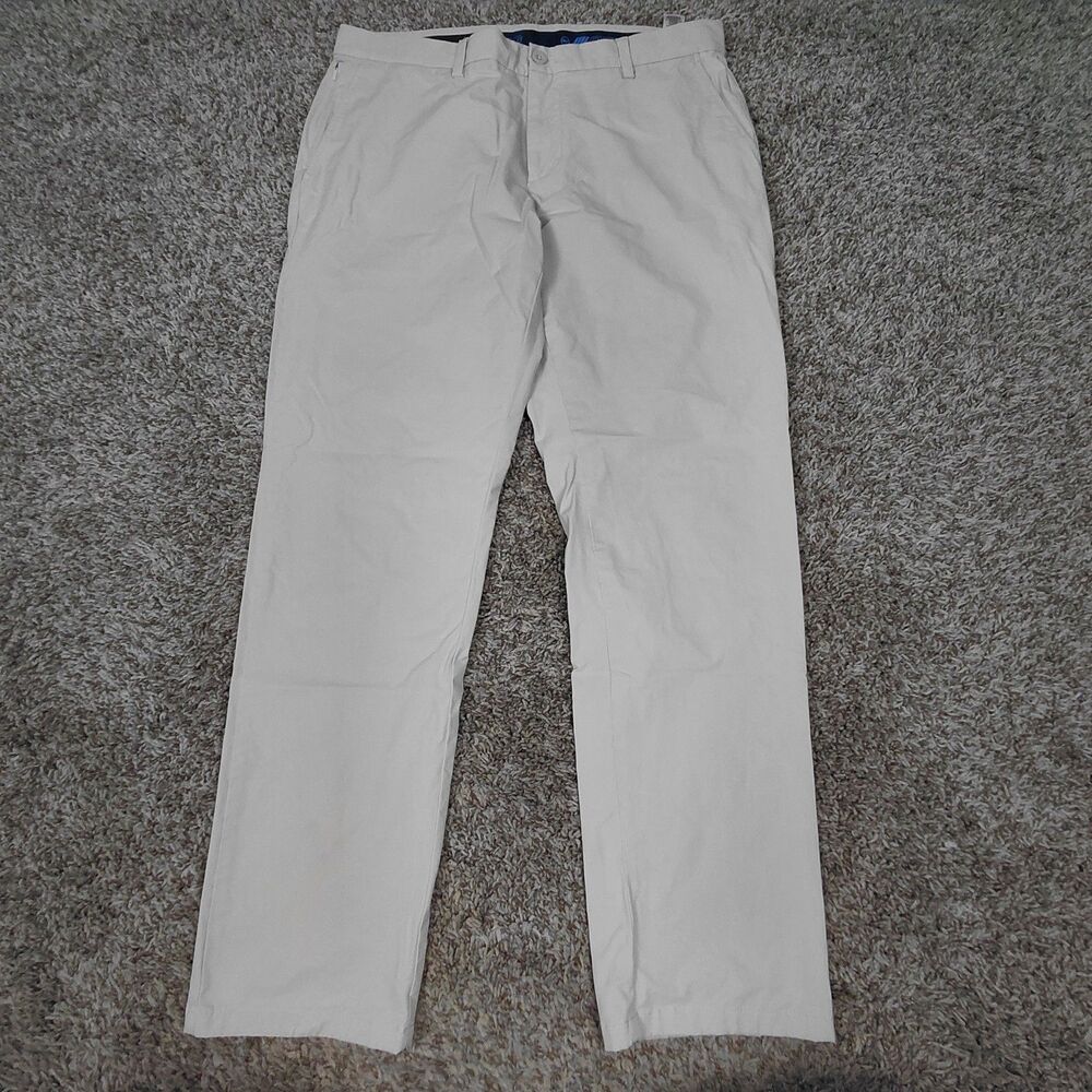 Vineyard Vines OTG Pants Men 36x32 Khaki Golf Tech On The Go Stretch Performance